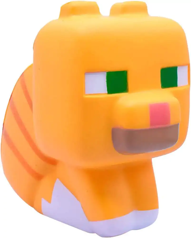 Minecraft Mega Squishme Figurina Antistres Seria 2 Tabby 15 cm poza produsului