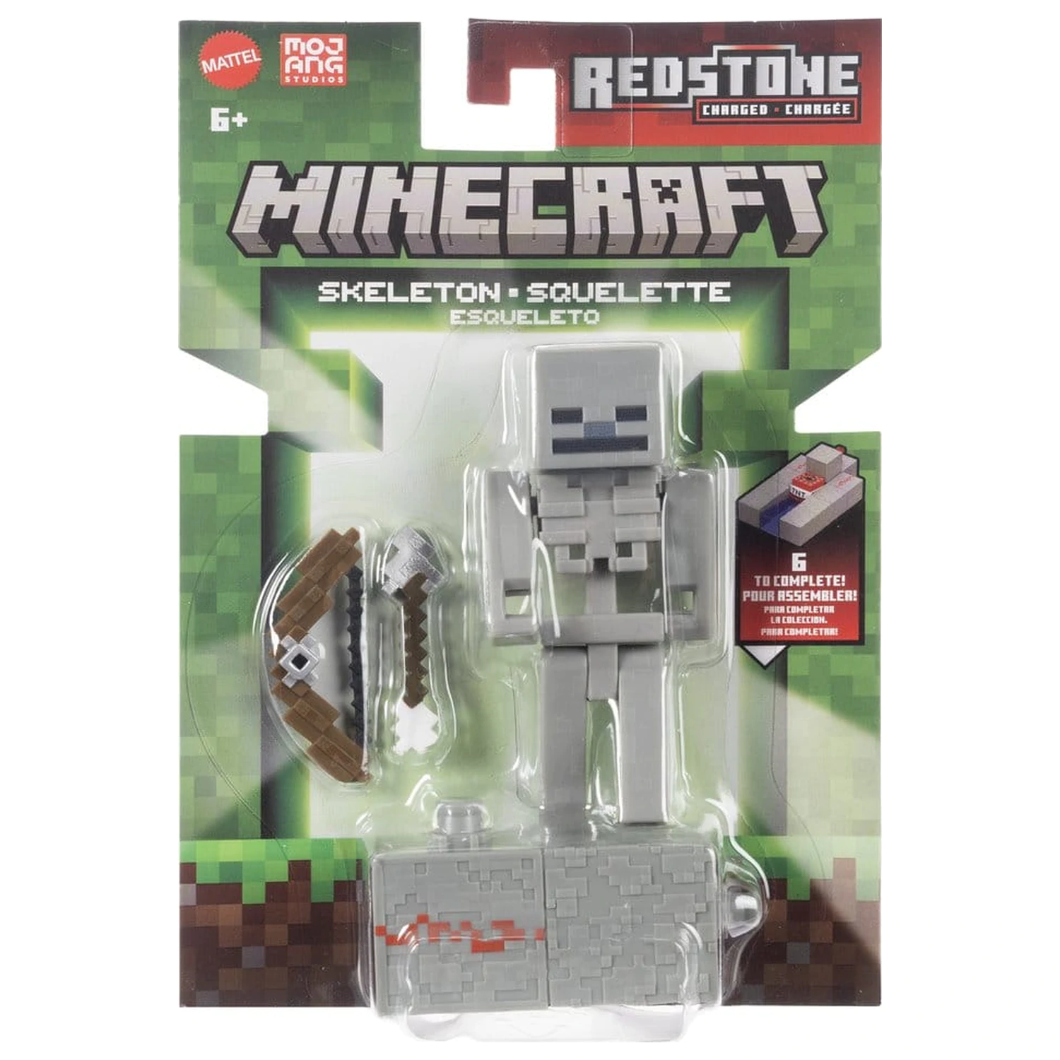 Minecraft Action Figure Skeleton 8 cm poza produsului