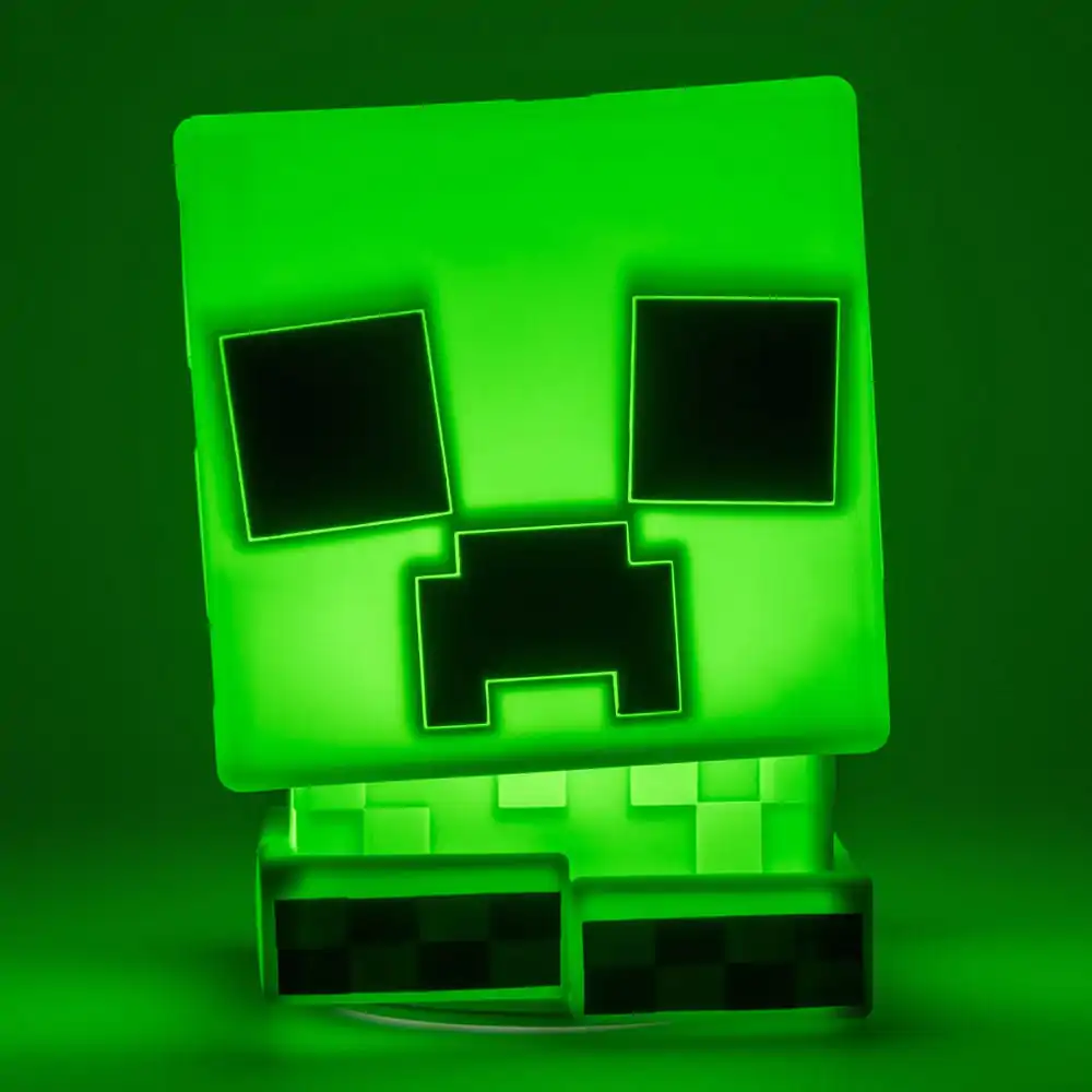 Minecraft Squishy Glo Silicon Lampă Creeper 15 cm poza produsului