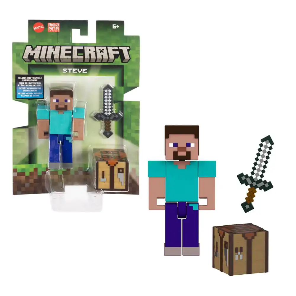 Figurină de acțiune Minecraft Steve 8 cm poza produsului