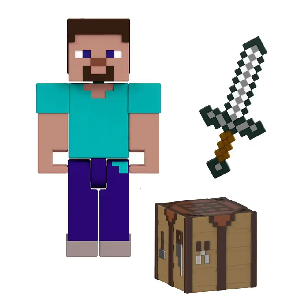 Figurină de acțiune Minecraft Steve 8 cm poza produsului