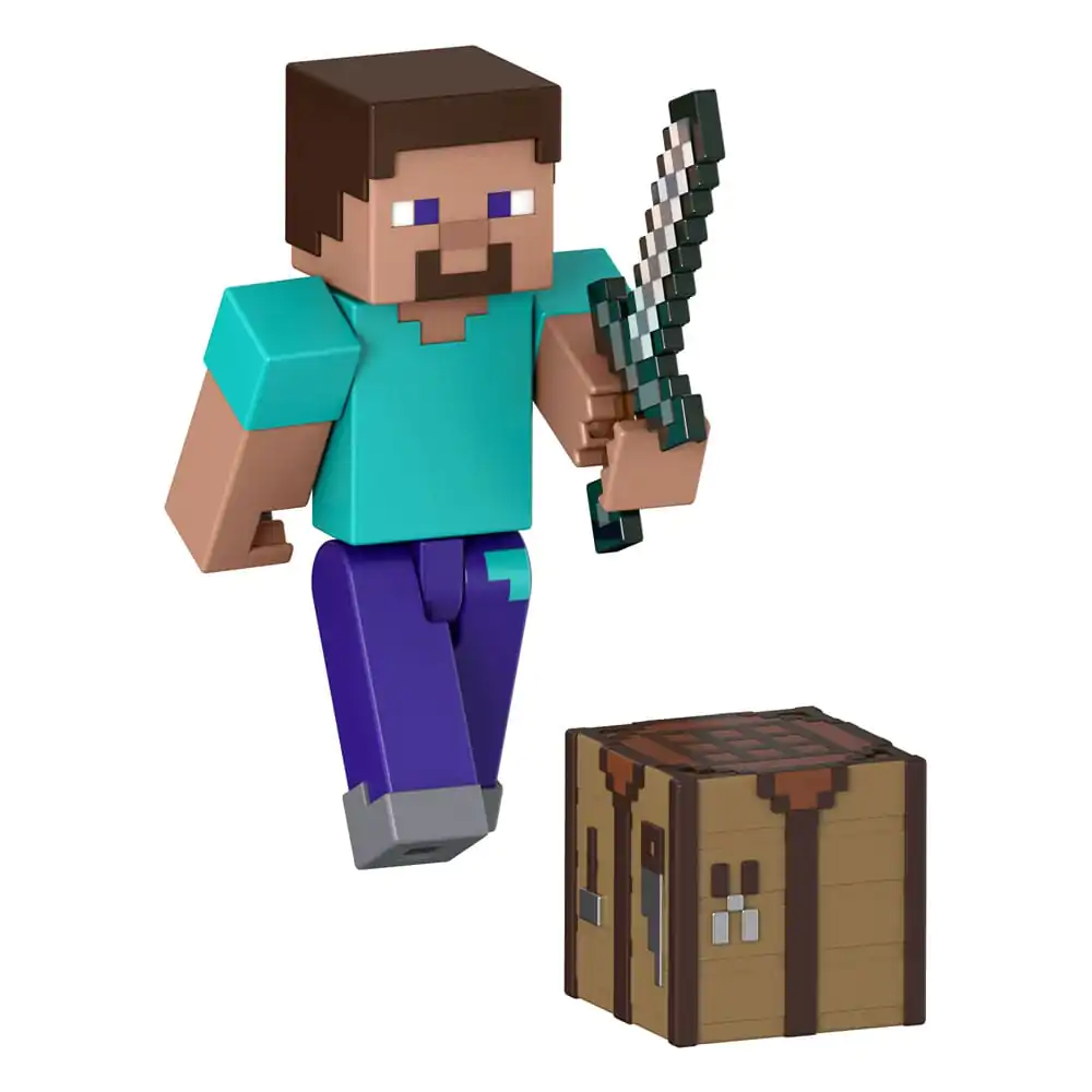 Figurină de acțiune Minecraft Steve 8 cm poza produsului