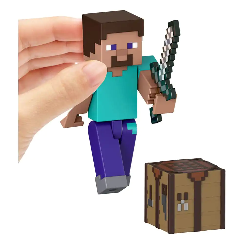 Figurină de acțiune Minecraft Steve 8 cm poza produsului