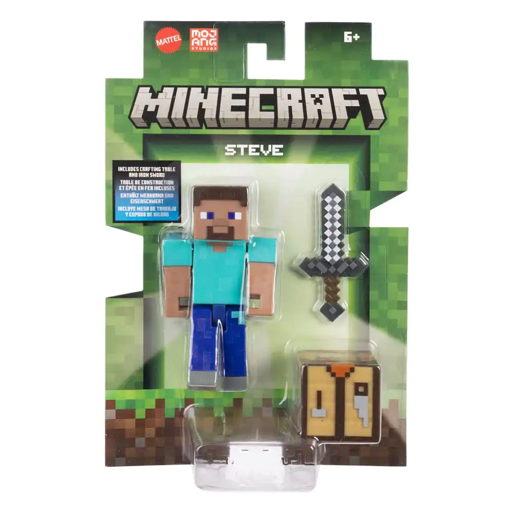 Figurină de acțiune Minecraft Steve 8 cm poza produsului