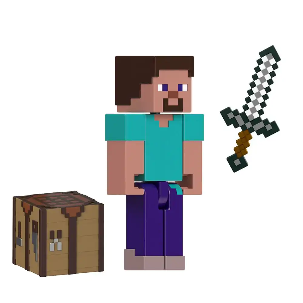 Figurină de acțiune Minecraft Steve 8 cm poza produsului