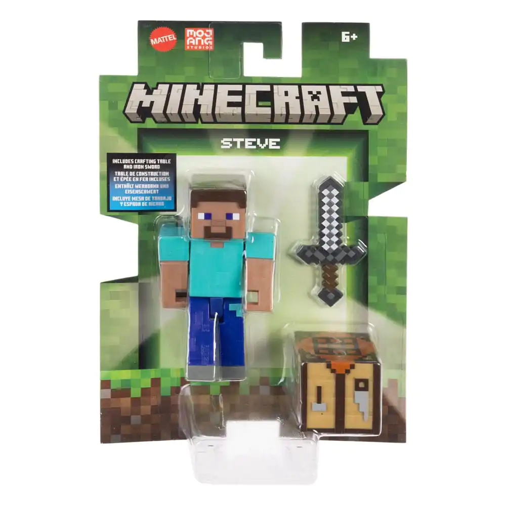 Figurină de acțiune Minecraft Steve 8 cm poza produsului