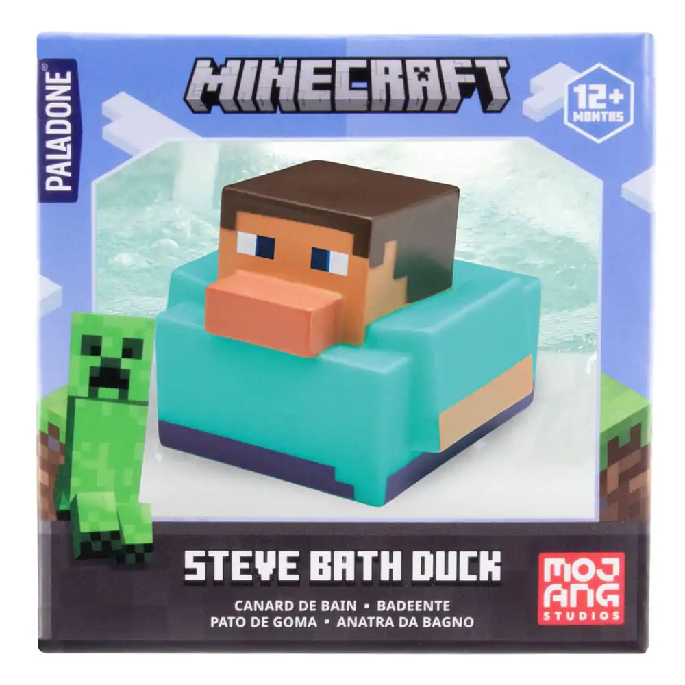 Rață de baie Minecraft Steve 6 cm poza produsului