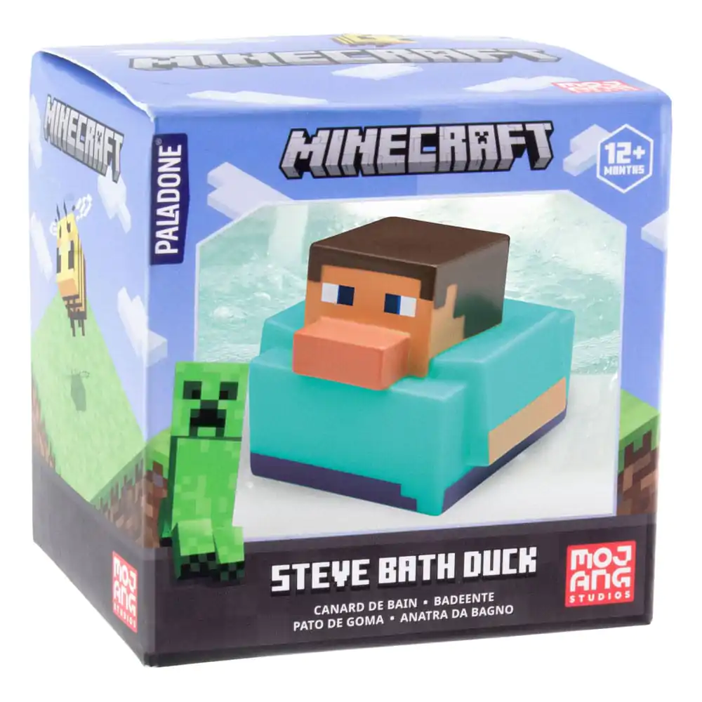 Rață de baie Minecraft Steve 6 cm poza produsului