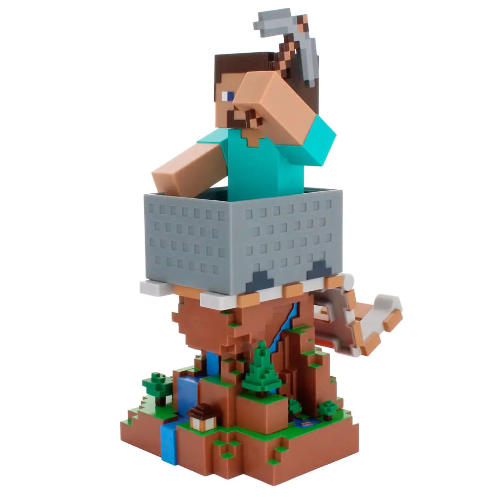 Minecraft Steve suport de prindere Cable guy 20cm poza produsului