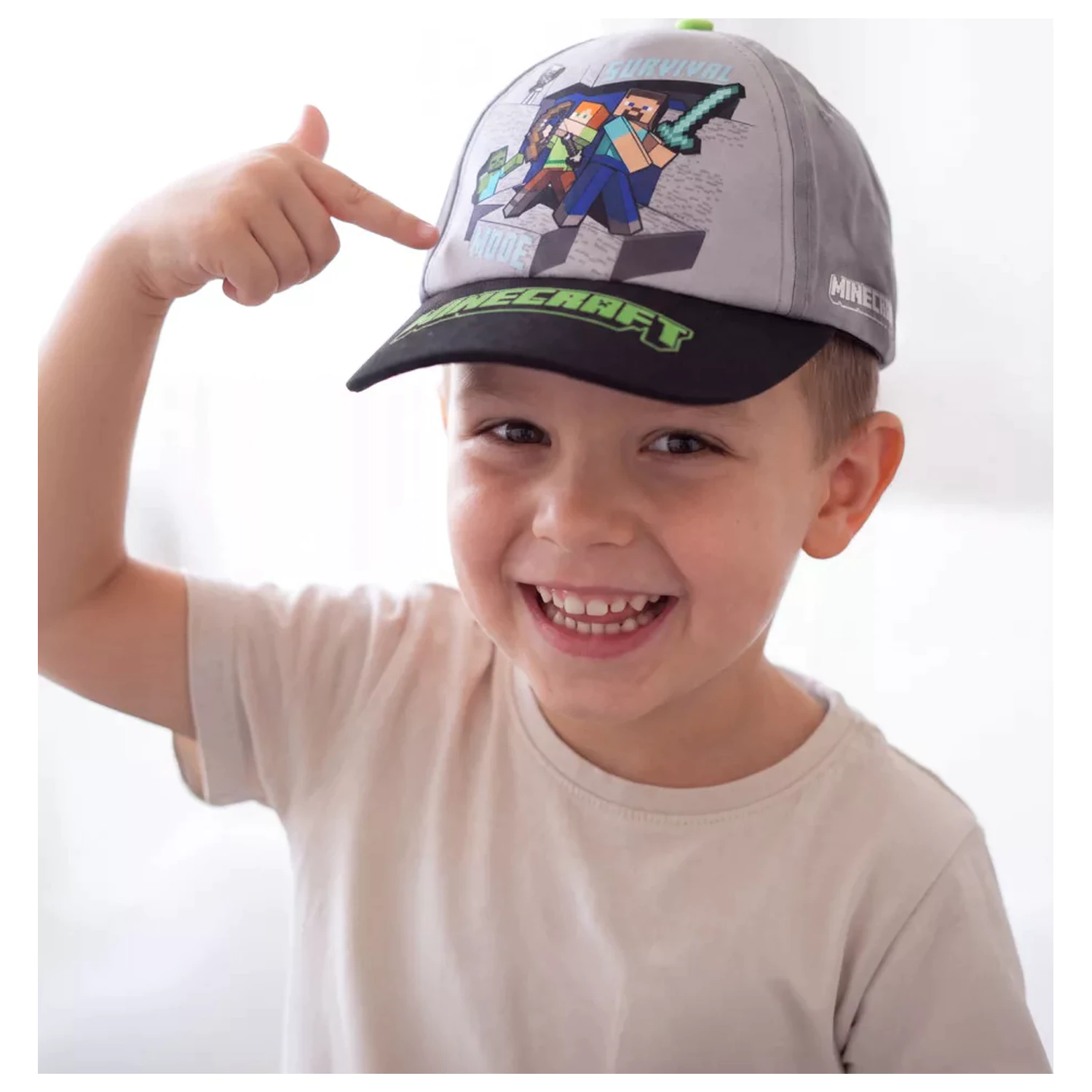 Minecraft Survival Mode Kids' Baseball sapca 55 centimetri poza produsului