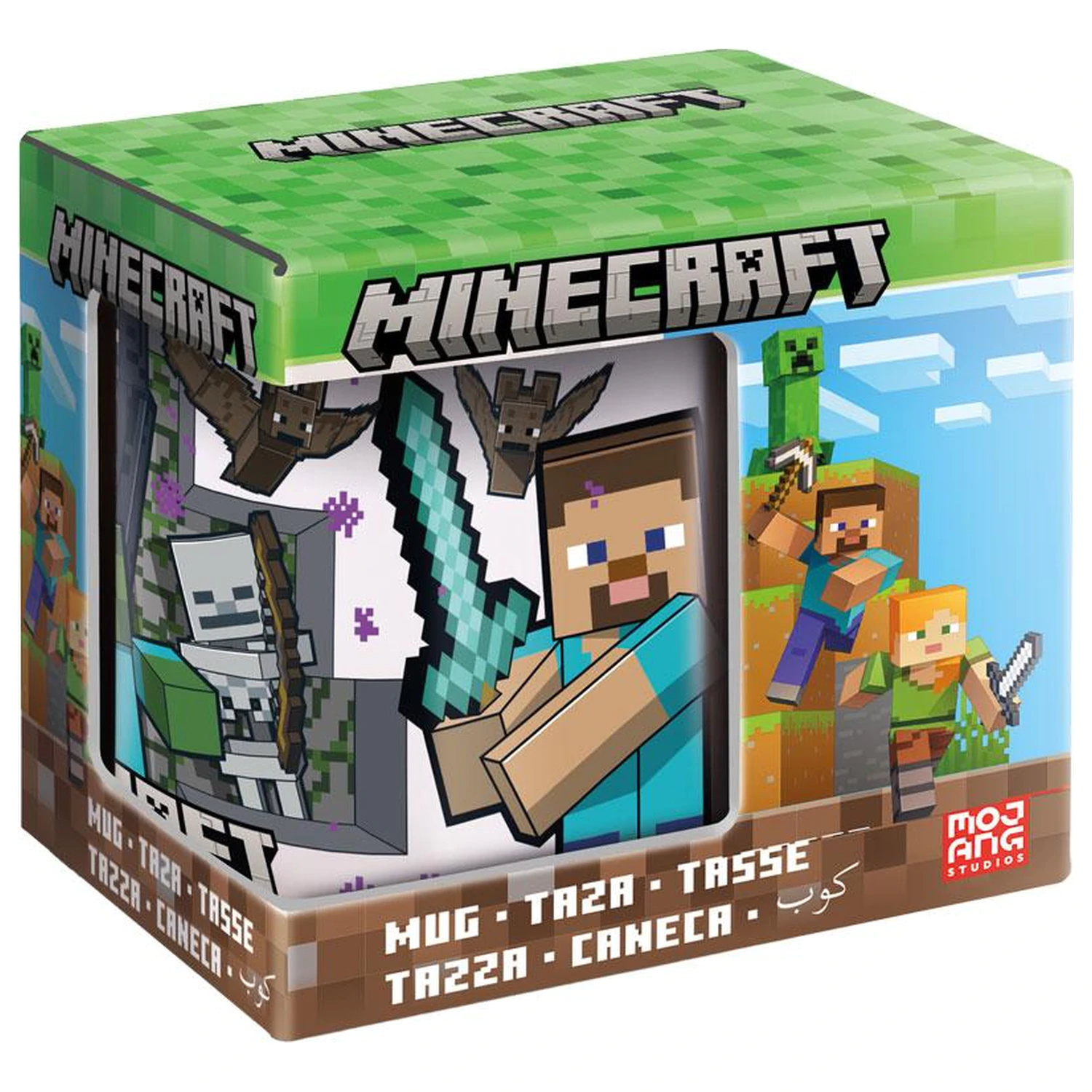 Minecraft Survival Mode Cana Ceramica 325ml poza produsului