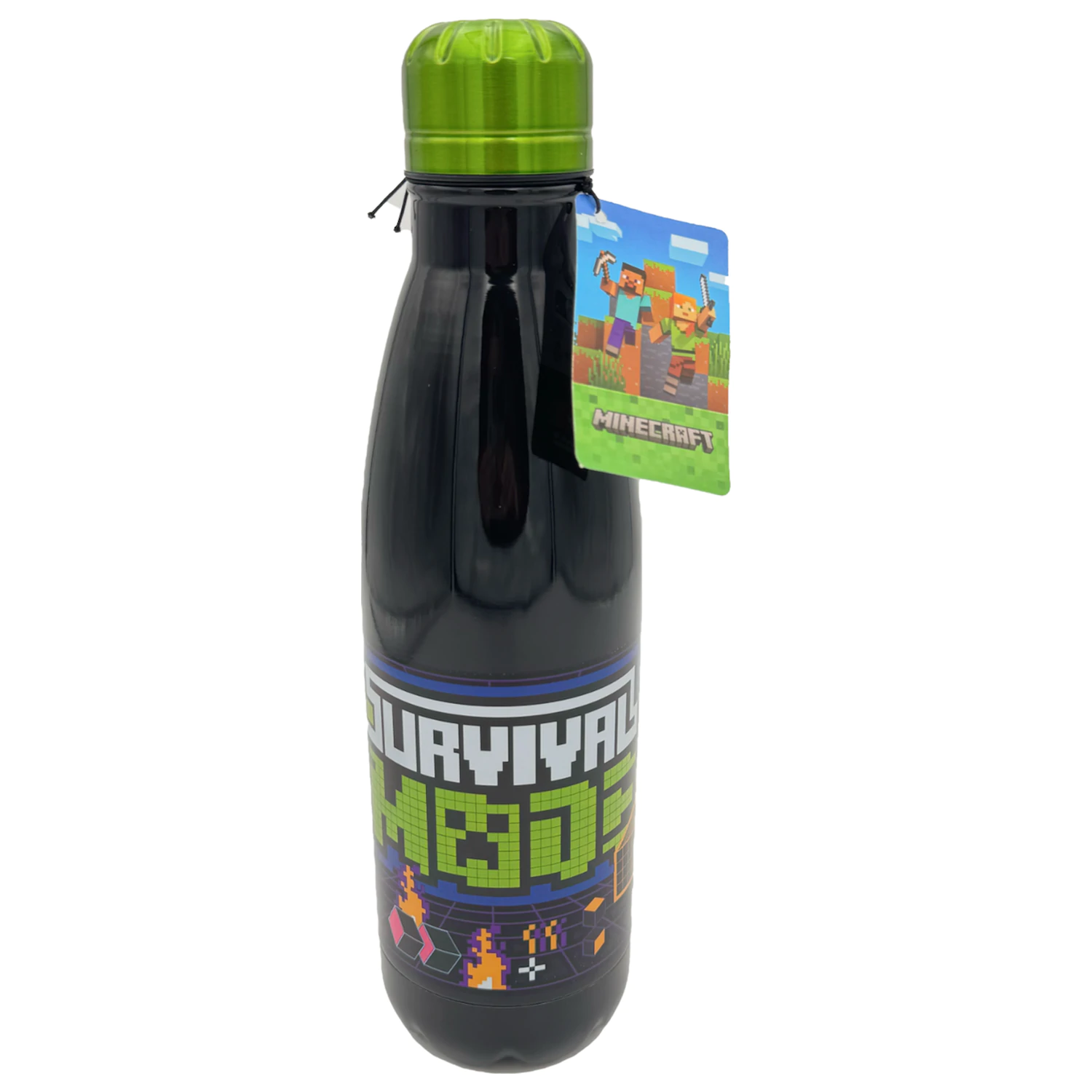 Minecraft Survival Mode sticla din otel inoxidabil poza produsului