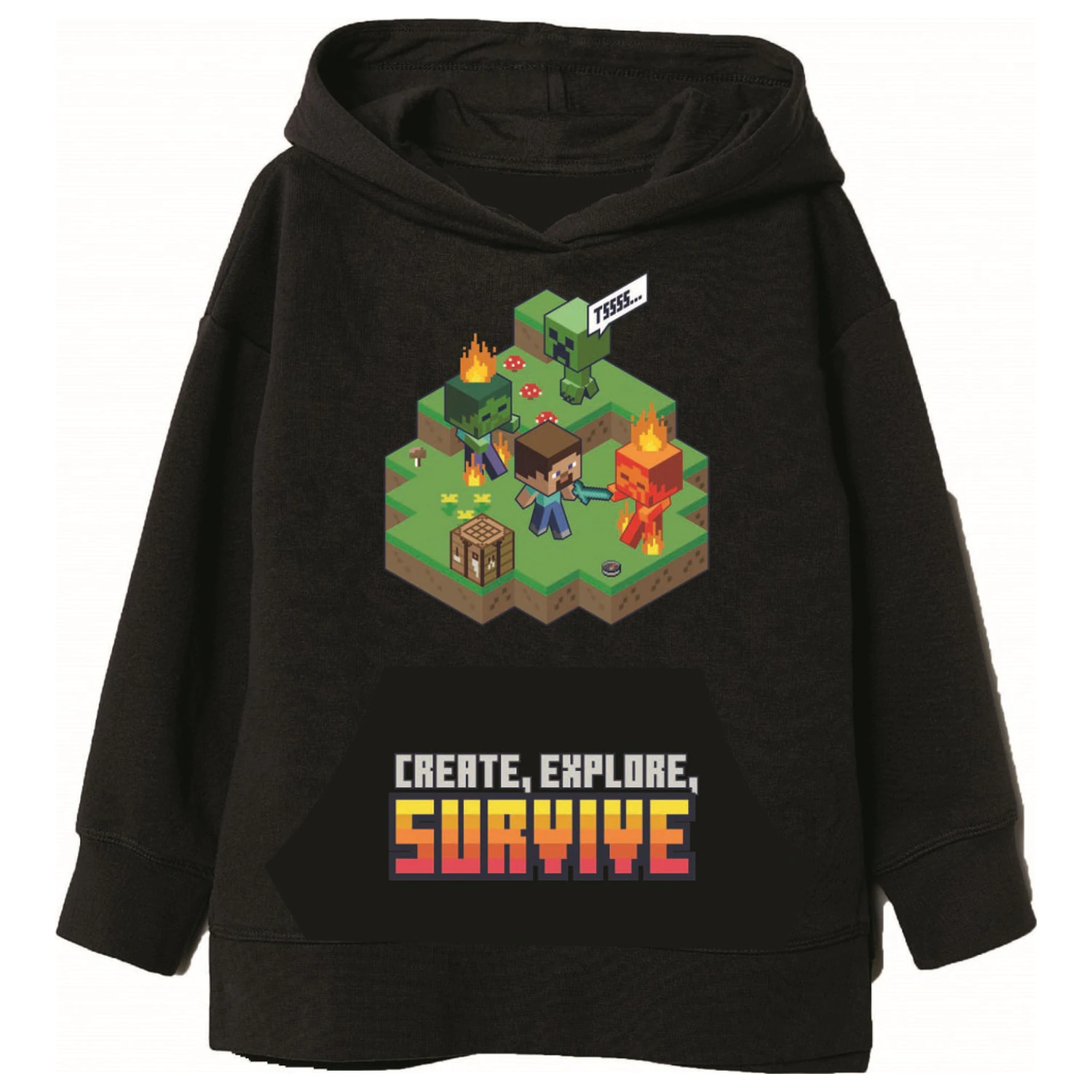 Minecraft Survive Kids Hanorac poza produsului