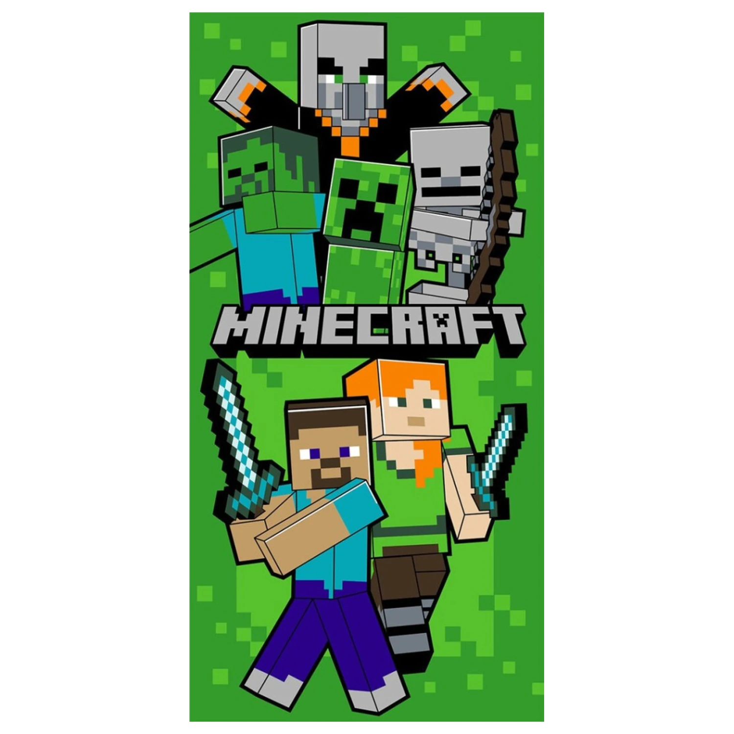 Prosop Minecraft Swordfight 70x140cm poza produsului
