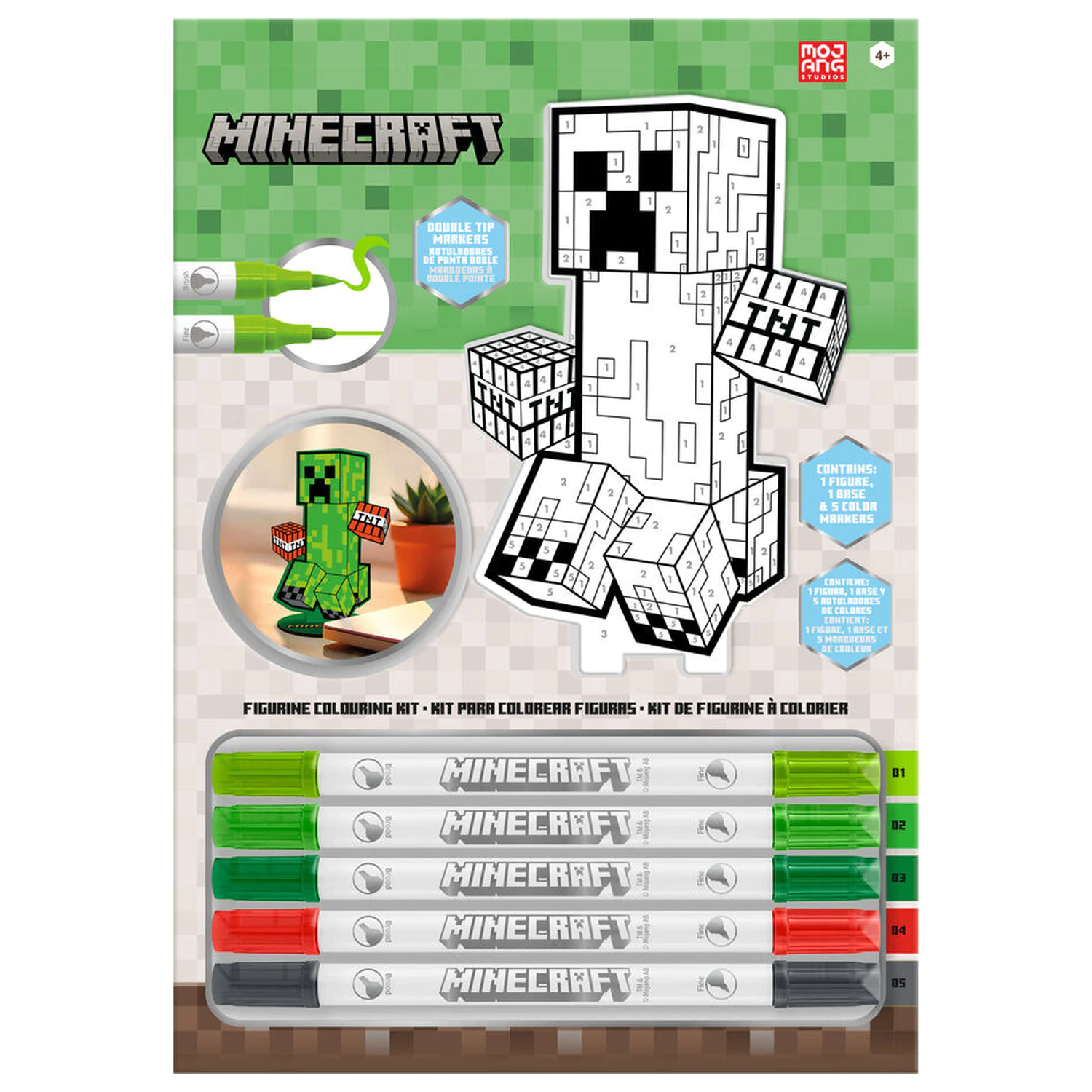 Set de colorat Minecraft poza produsului