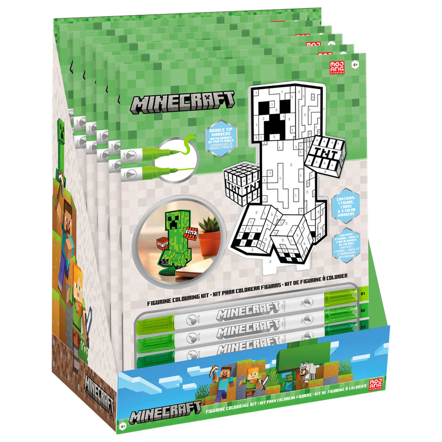 Set de colorat Minecraft poza produsului