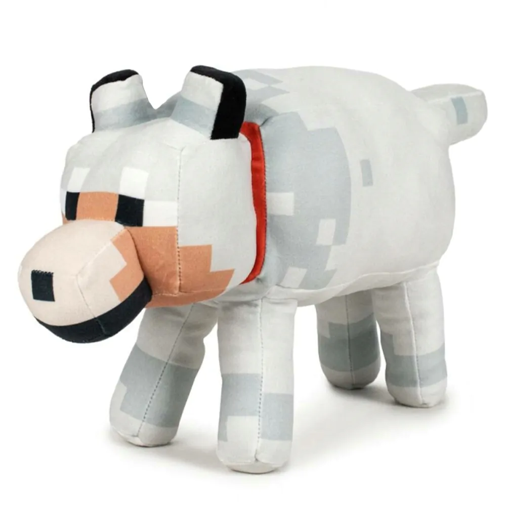 Minecraft Tamed Wolf jucărie de pluș 29cm poza produsului