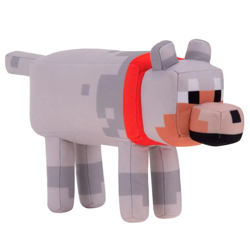 Minecraft Tamed Wolf jucărie de pluș 29cm poza produsului