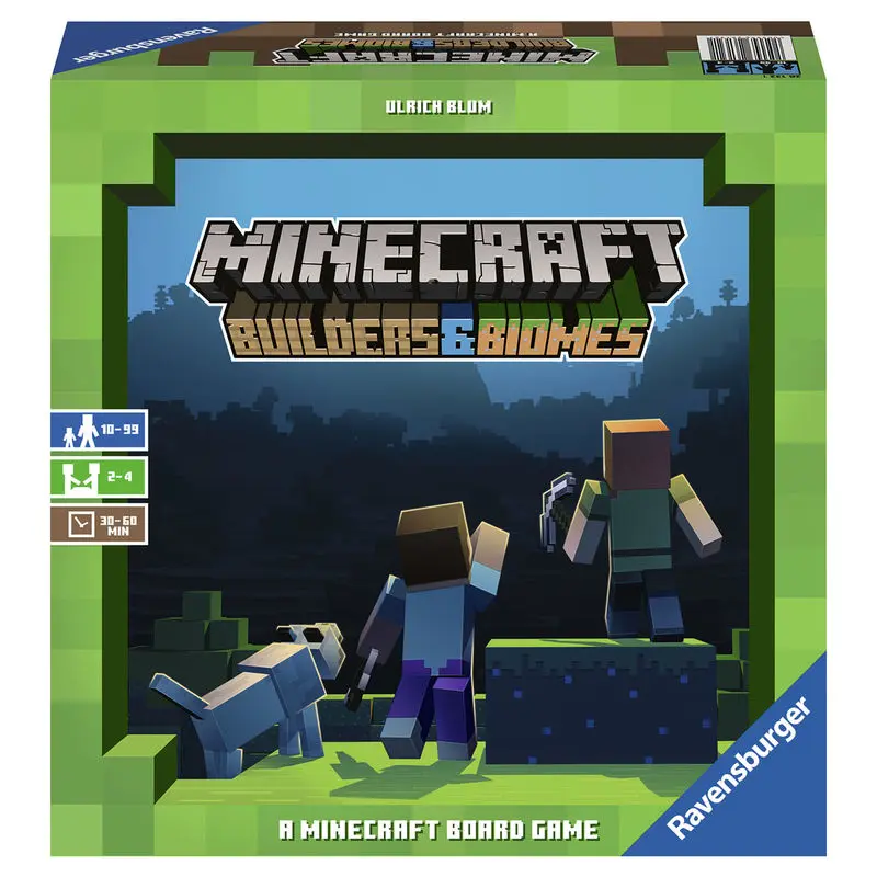 Minecraft Board Game Builders & Biomes versiunea engleză poza produsului
