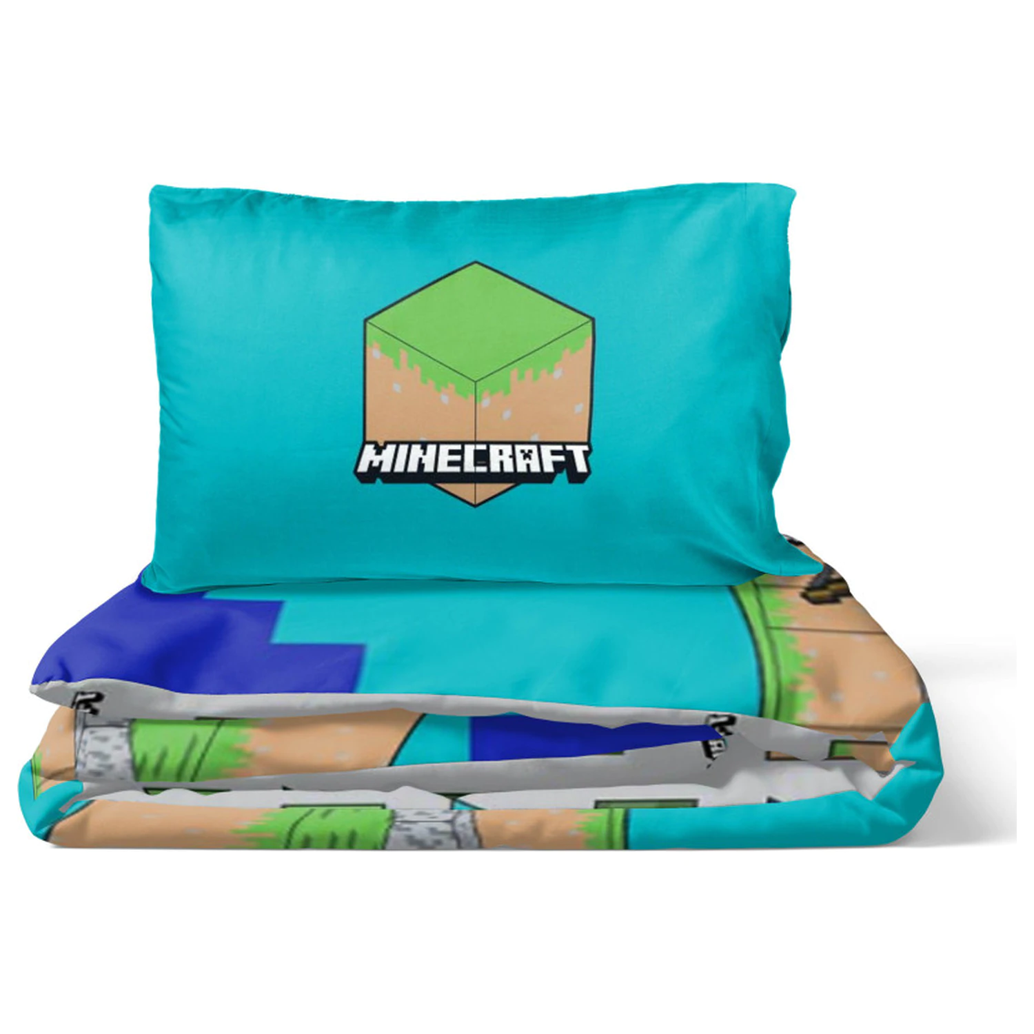Minecraft The Fight Is On Husa de pilota poza produsului