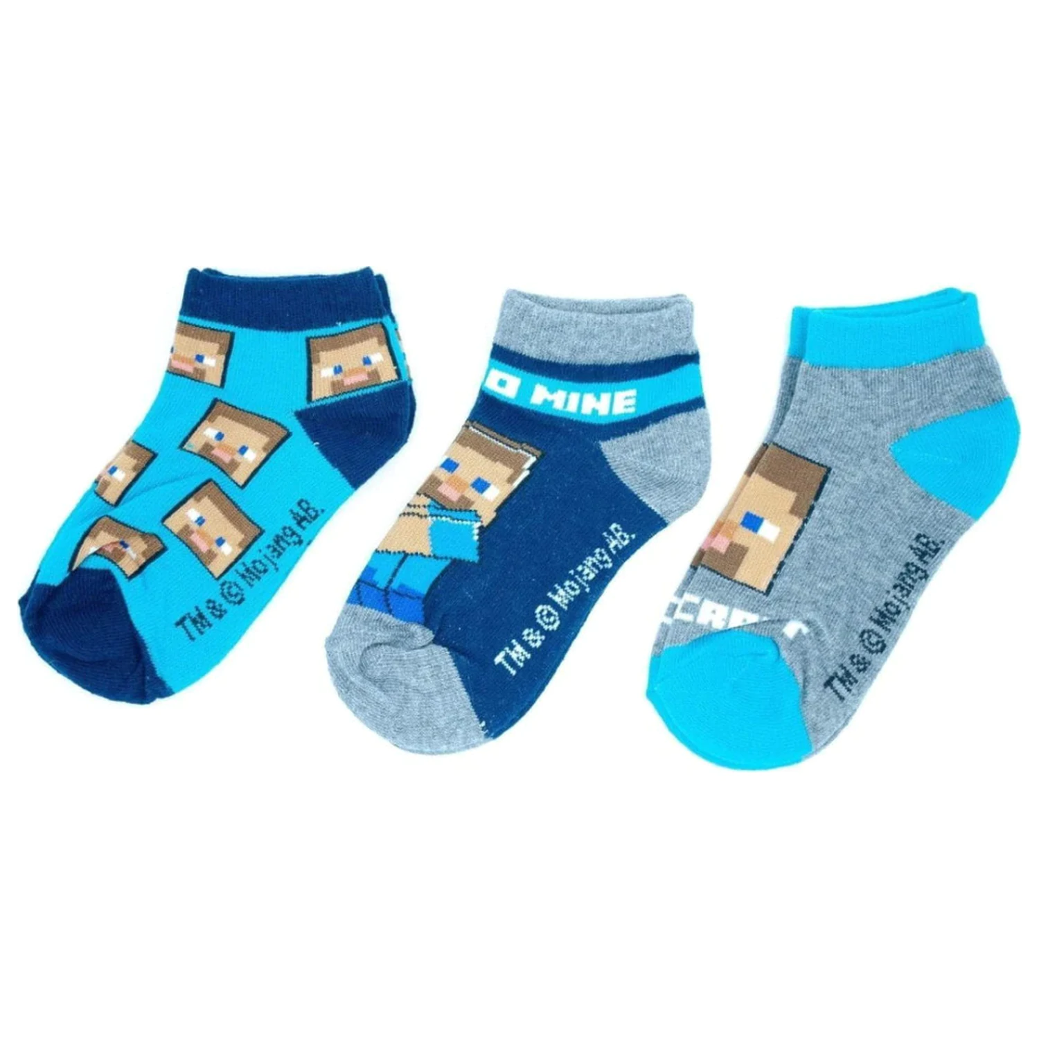 Minecraft Time Kids Secret Socks 31/34 poza produsului