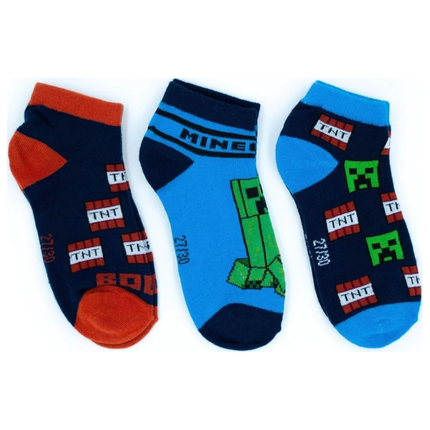 Minecraft TNT Secret Socks pentru copii 31/34 poza produsului