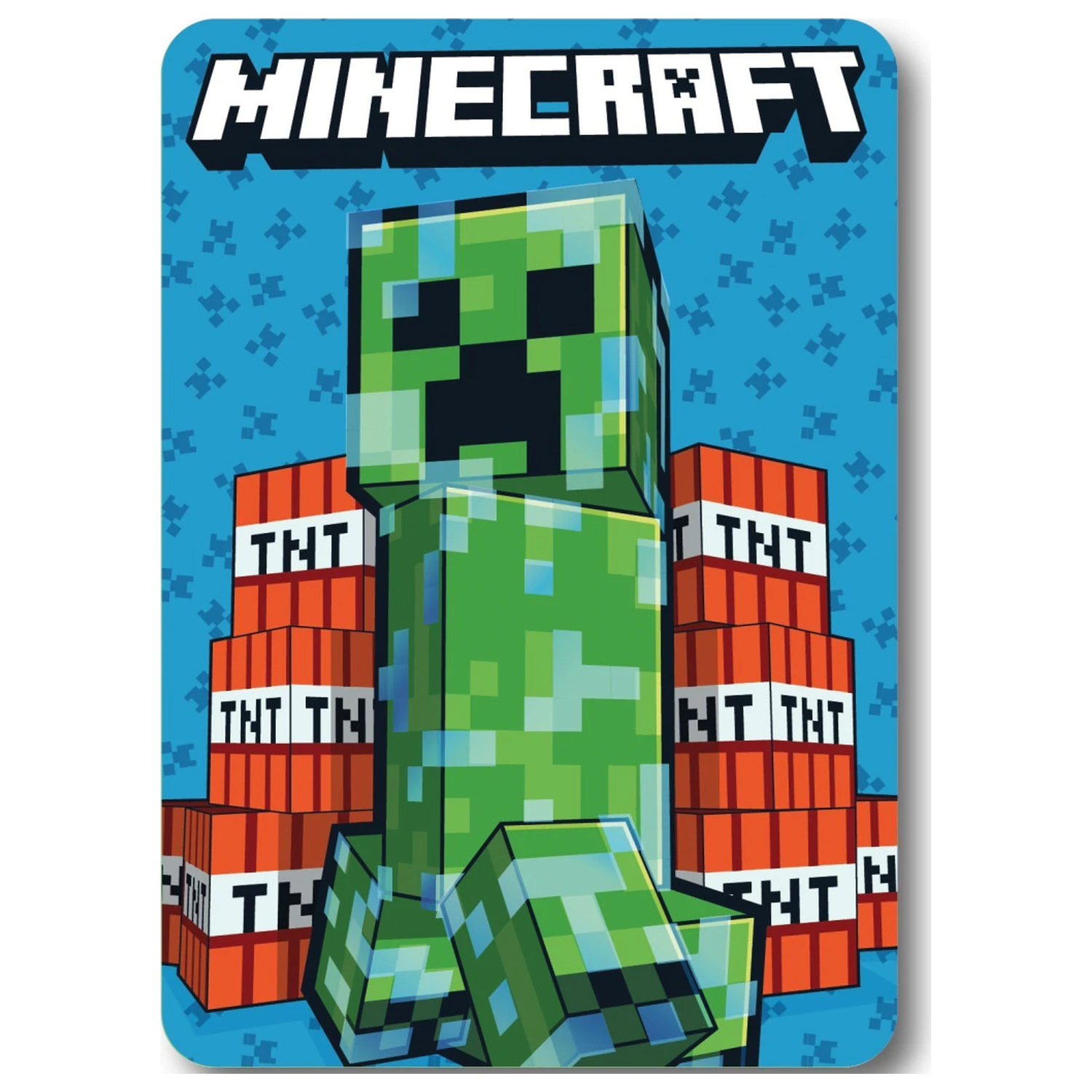 Minecraft TNT Pătură Fleece 100x140cm poza produsului
