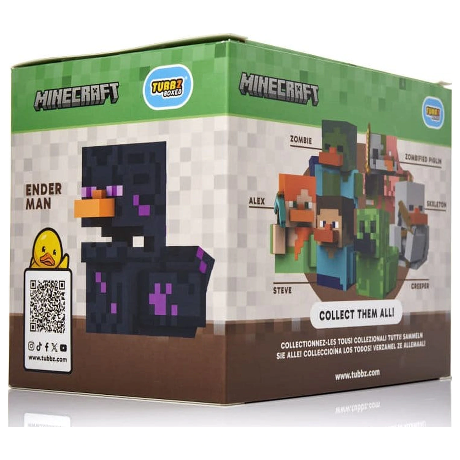 Minecraft Tubbz PVC Figurină Enderman Boxed Edition 10 cm poza produsului