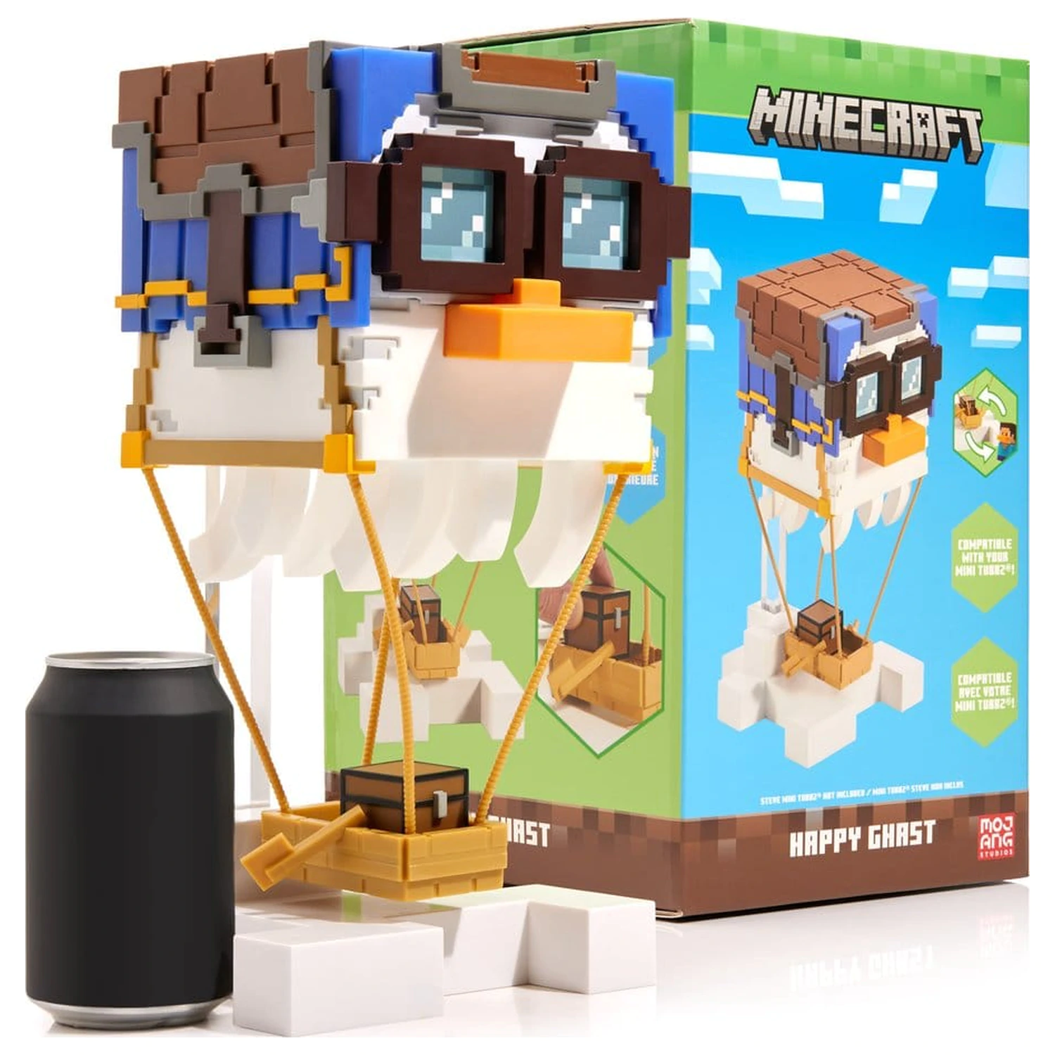 Vehicul PVC Minecraft Tubbz Happy Ghast 25.2 cm poza produsului