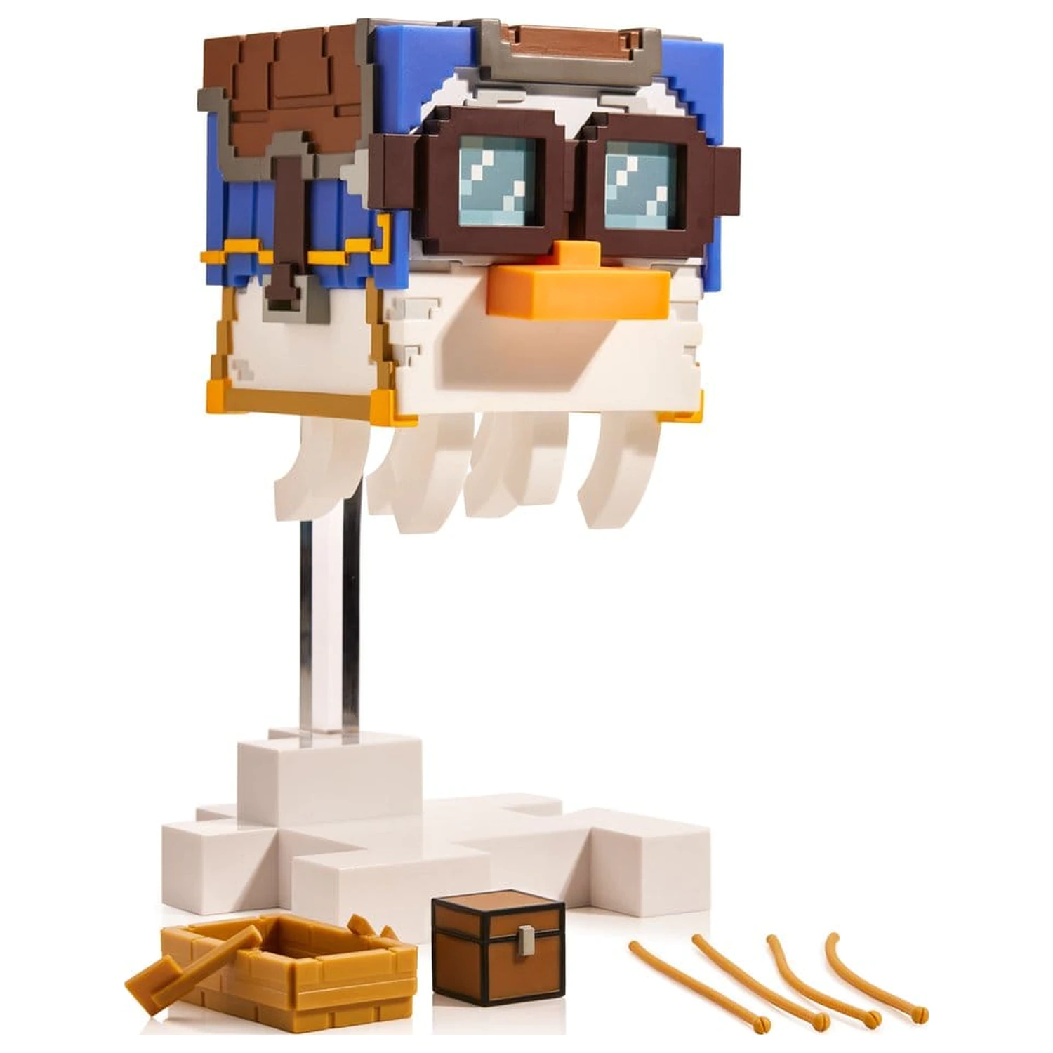 Vehicul PVC Minecraft Tubbz Happy Ghast 25.2 cm poza produsului