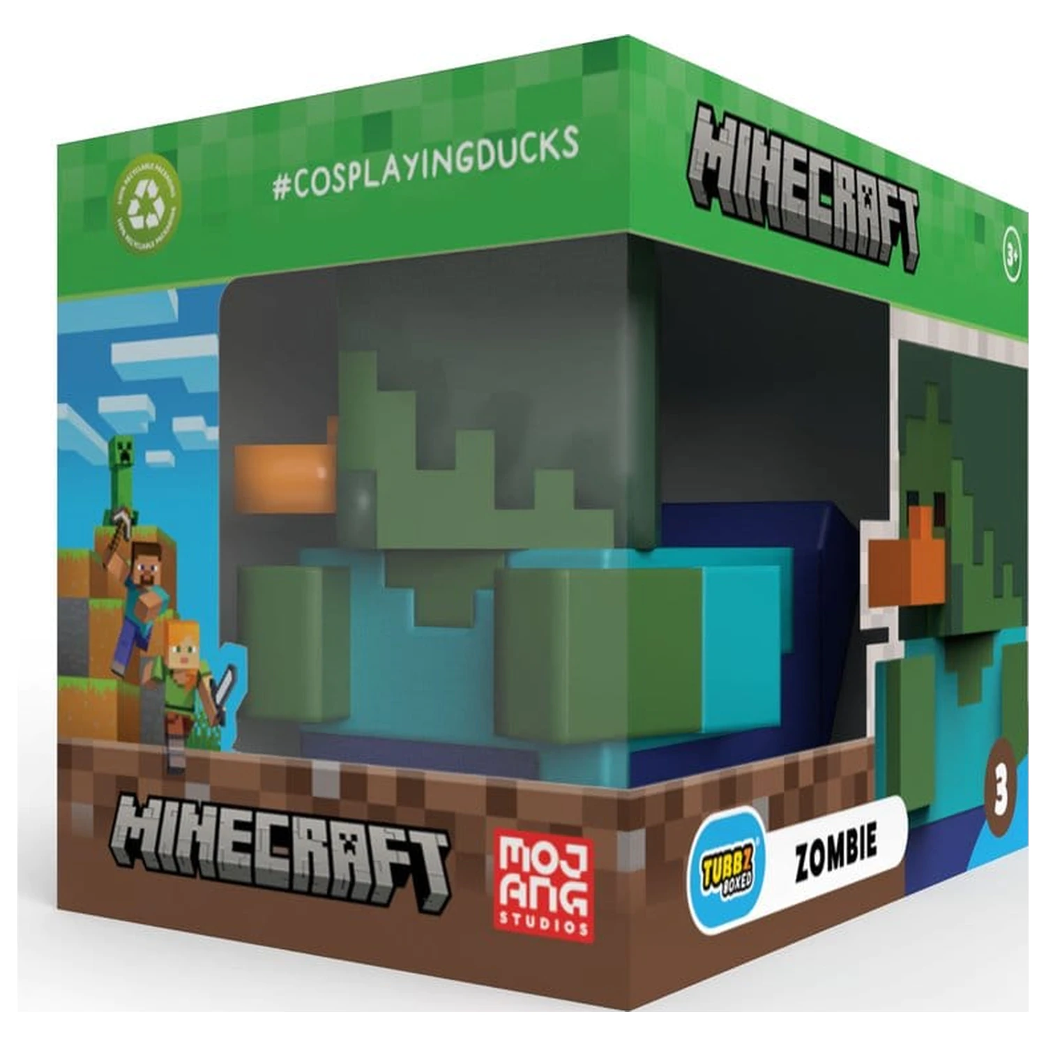 Minecraft Tubbz Figurina din PVC Zombie poza produsului