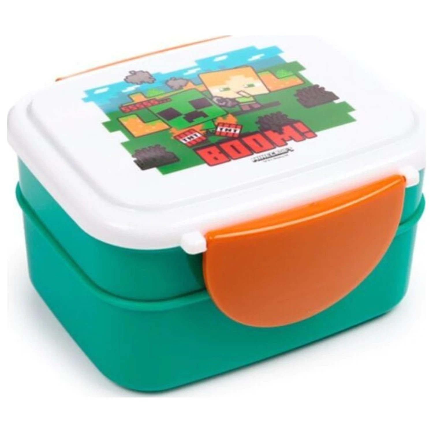 Minecraft Cutie pentru pranz si Set de tacamuri poza produsului