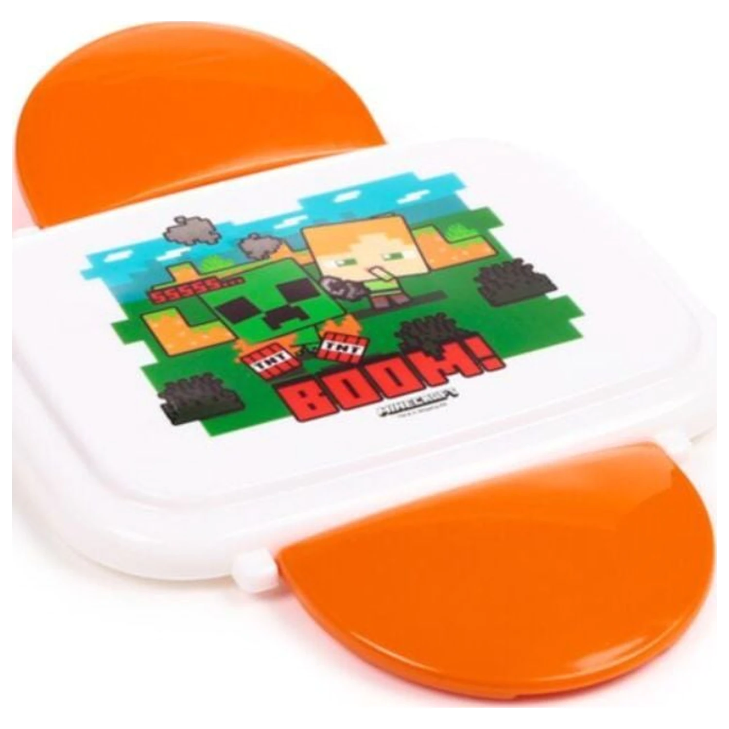 Minecraft Cutie pentru pranz si Set de tacamuri poza produsului