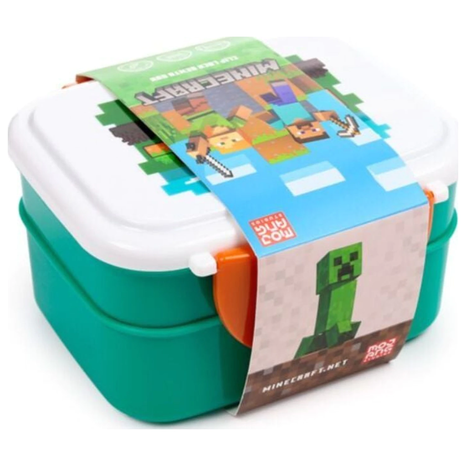 Minecraft Cutie pentru pranz si Set de tacamuri poza produsului