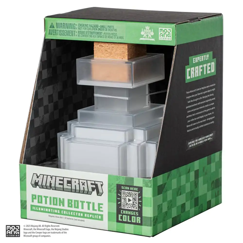 Minecraft Replica Sticlă Iluminată de Potiune 16 cm poza produsului