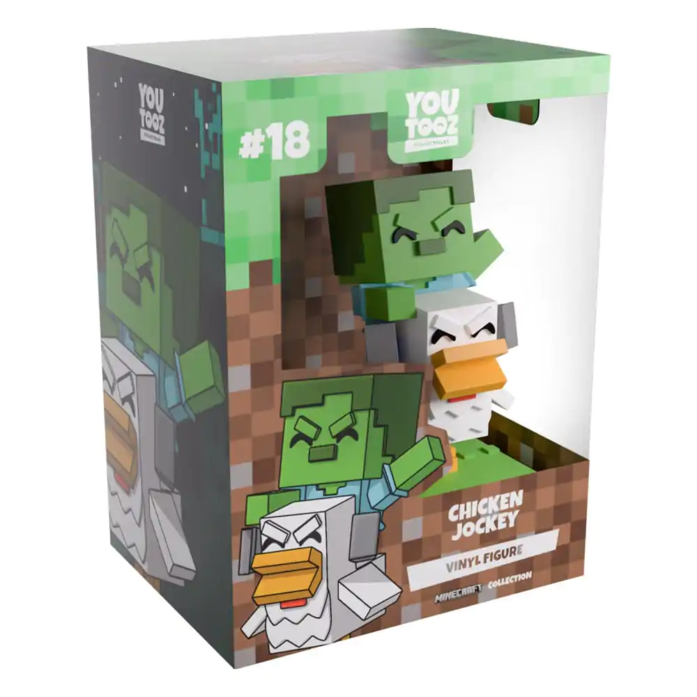 Minecraft Figurină din vinil Chicken Jockey 12 cm poza produsului