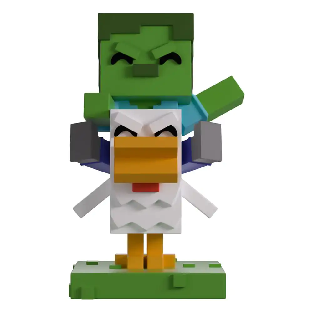 Minecraft Figurină din vinil Chicken Jockey 12 cm poza produsului