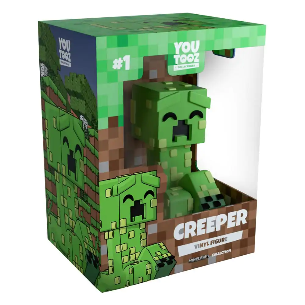 Figurină de vinil Minecraft Haunted Creeper 10 cm poza produsului