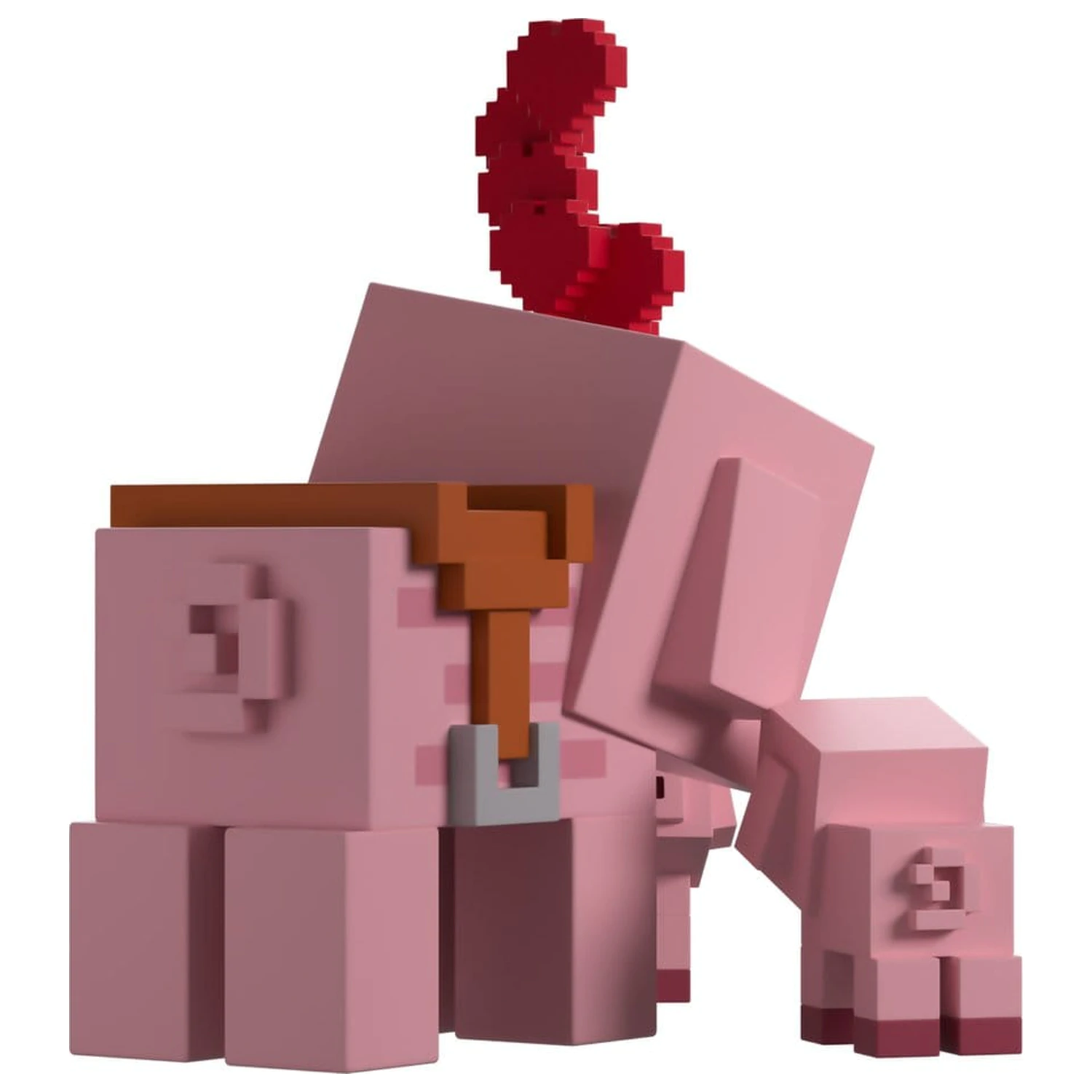 Minecraft Figurina de vinil Familie de Porci 8 cm poza produsului