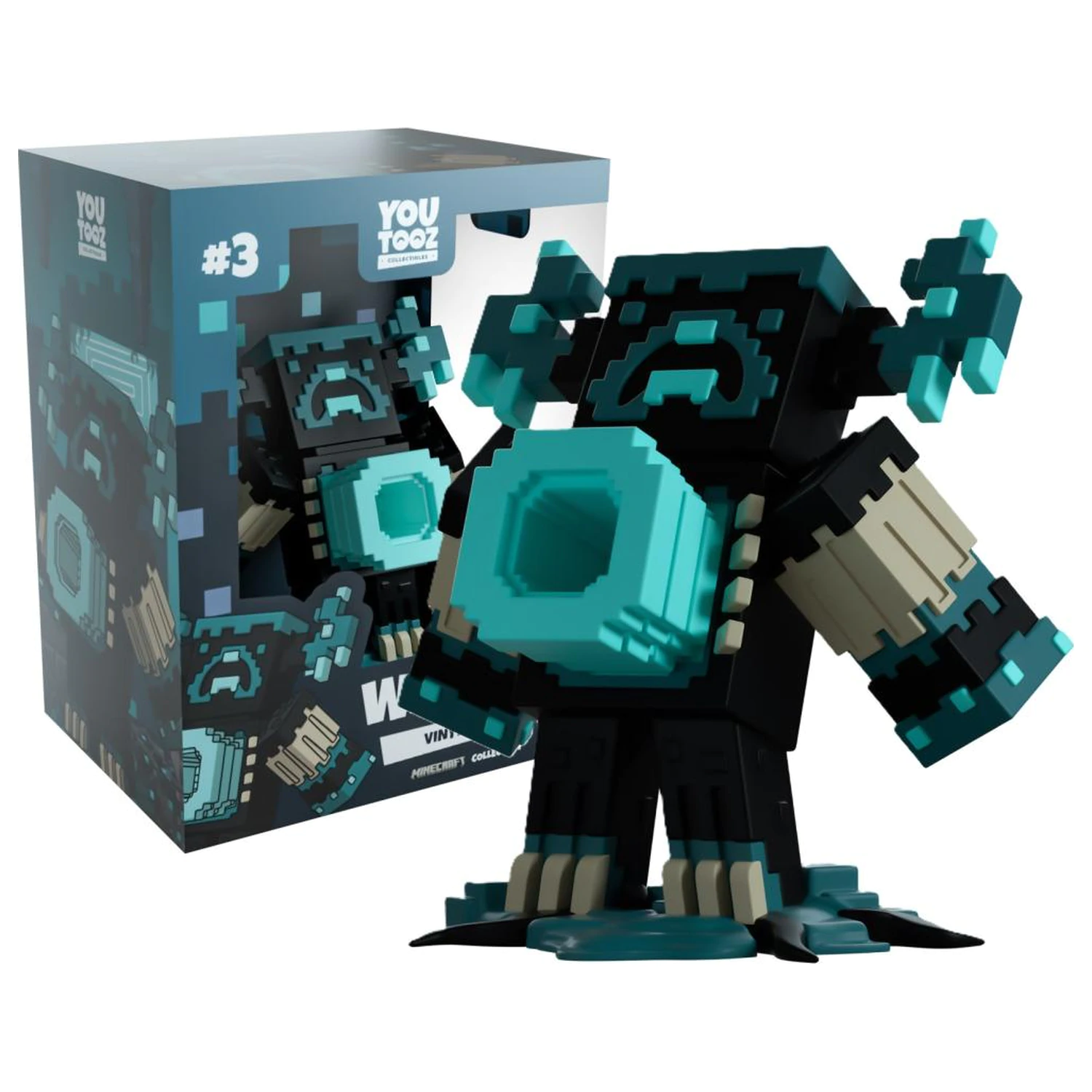 Figurina Minecraft Warden 11 cm poza produsului