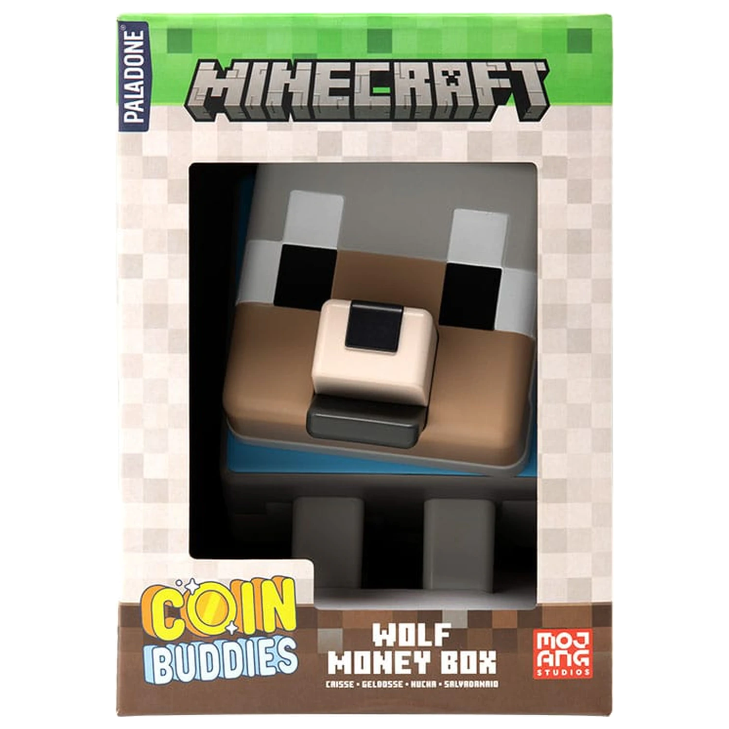 Pusculiță Minecraft Money Bank Wolf poza produsului