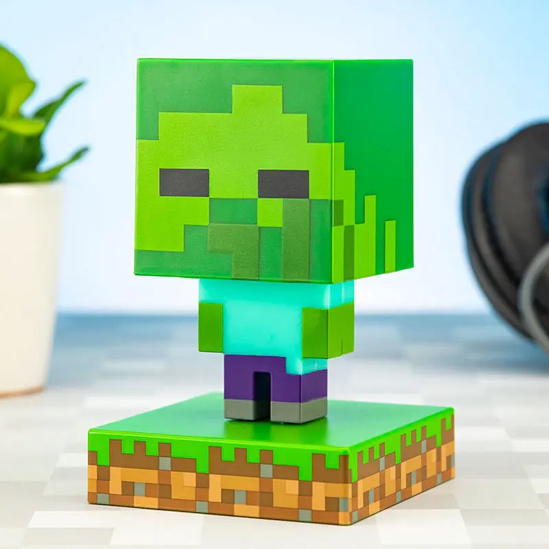 Minecraft 3D Icon Light Zombie lumină poza produsului
