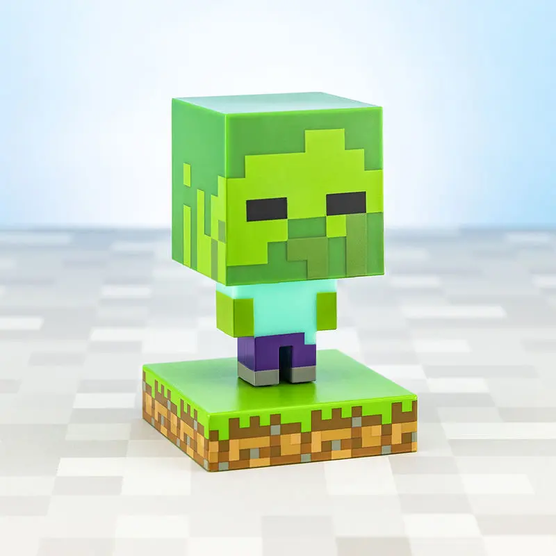 Minecraft 3D Icon Light Zombie lumină poza produsului