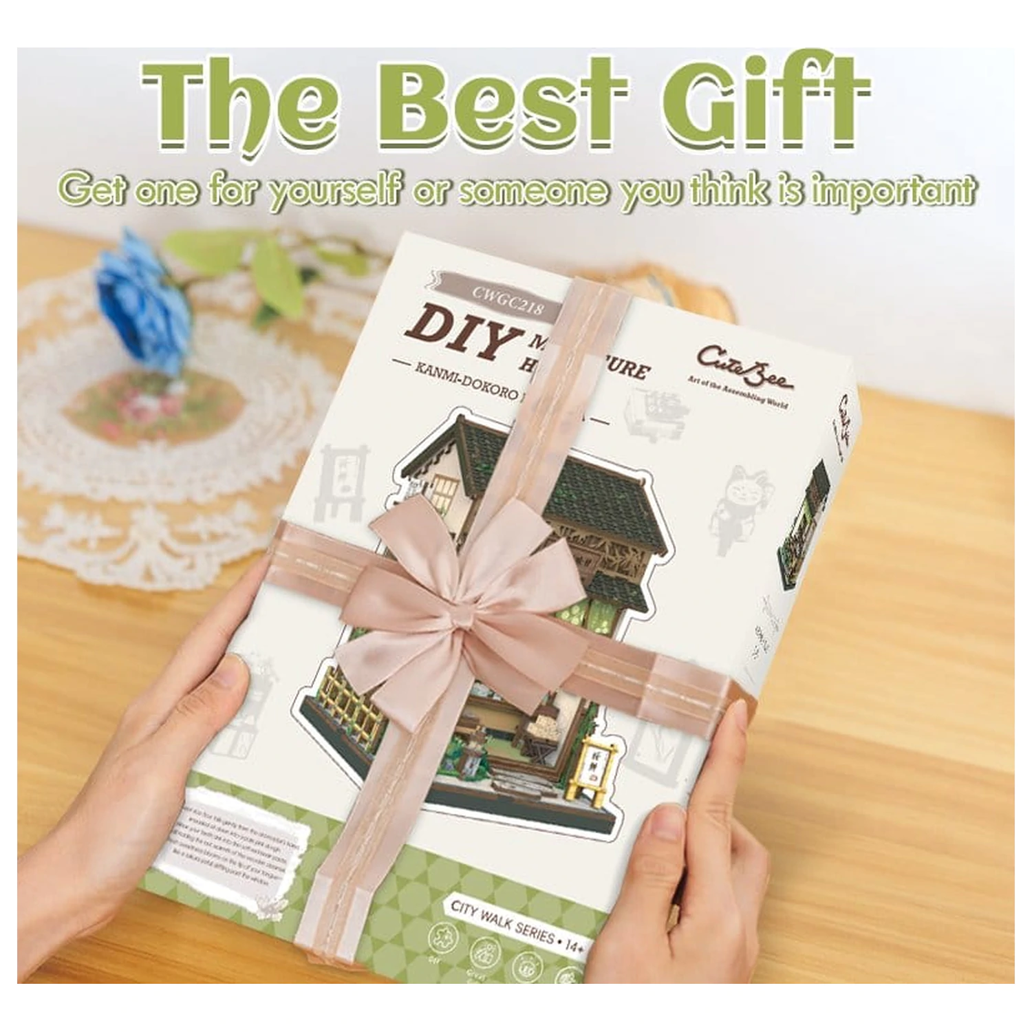 Kit model Casuta Miniatura Kanmi-dokoro Kurihara 19 x 15 cm poza produsului