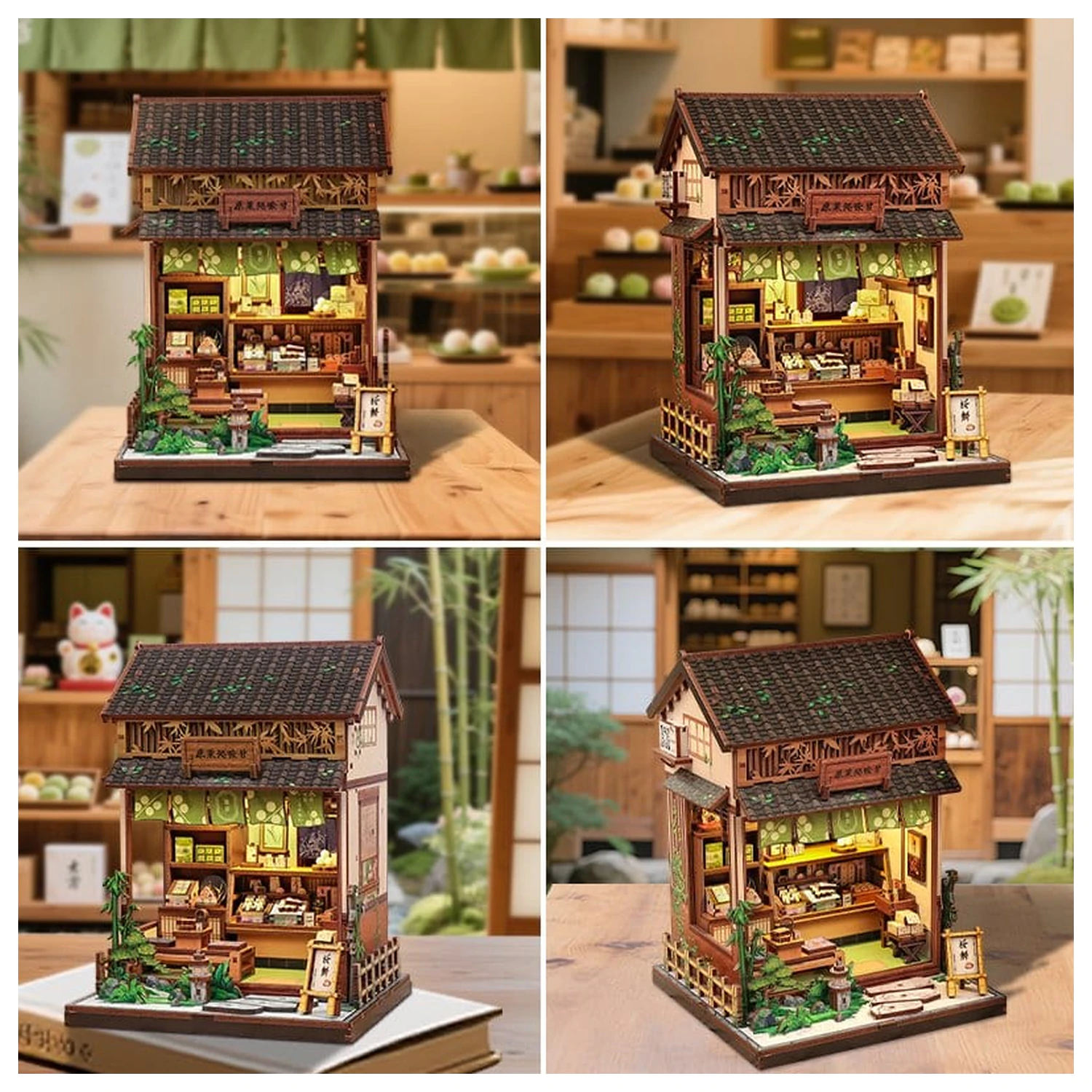 Kit model Casuta Miniatura Kanmi-dokoro Kurihara 19 x 15 cm poza produsului