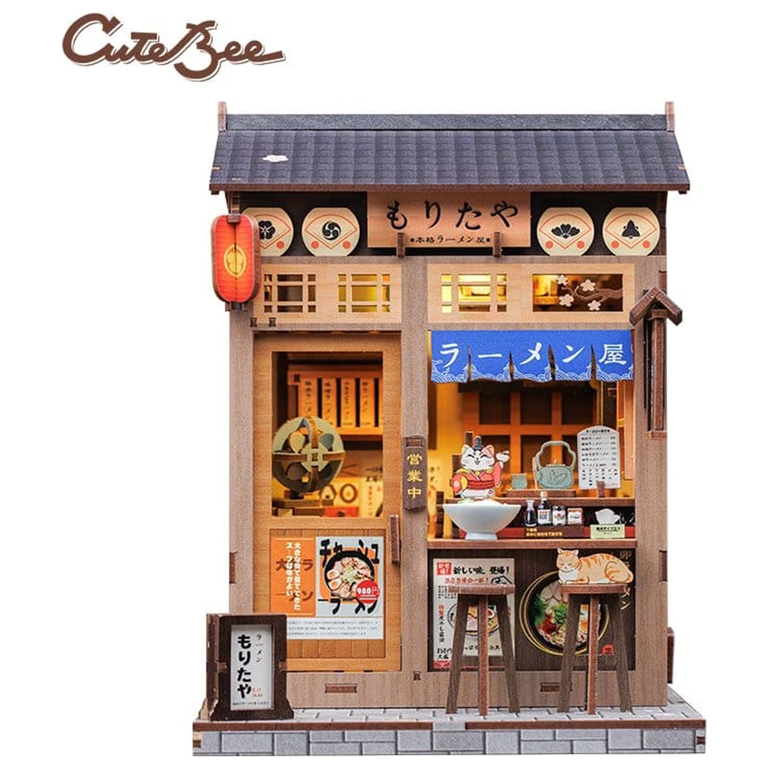 Set model Casa Miniatura Morita-Ya 21 x 16 cm poza produsului