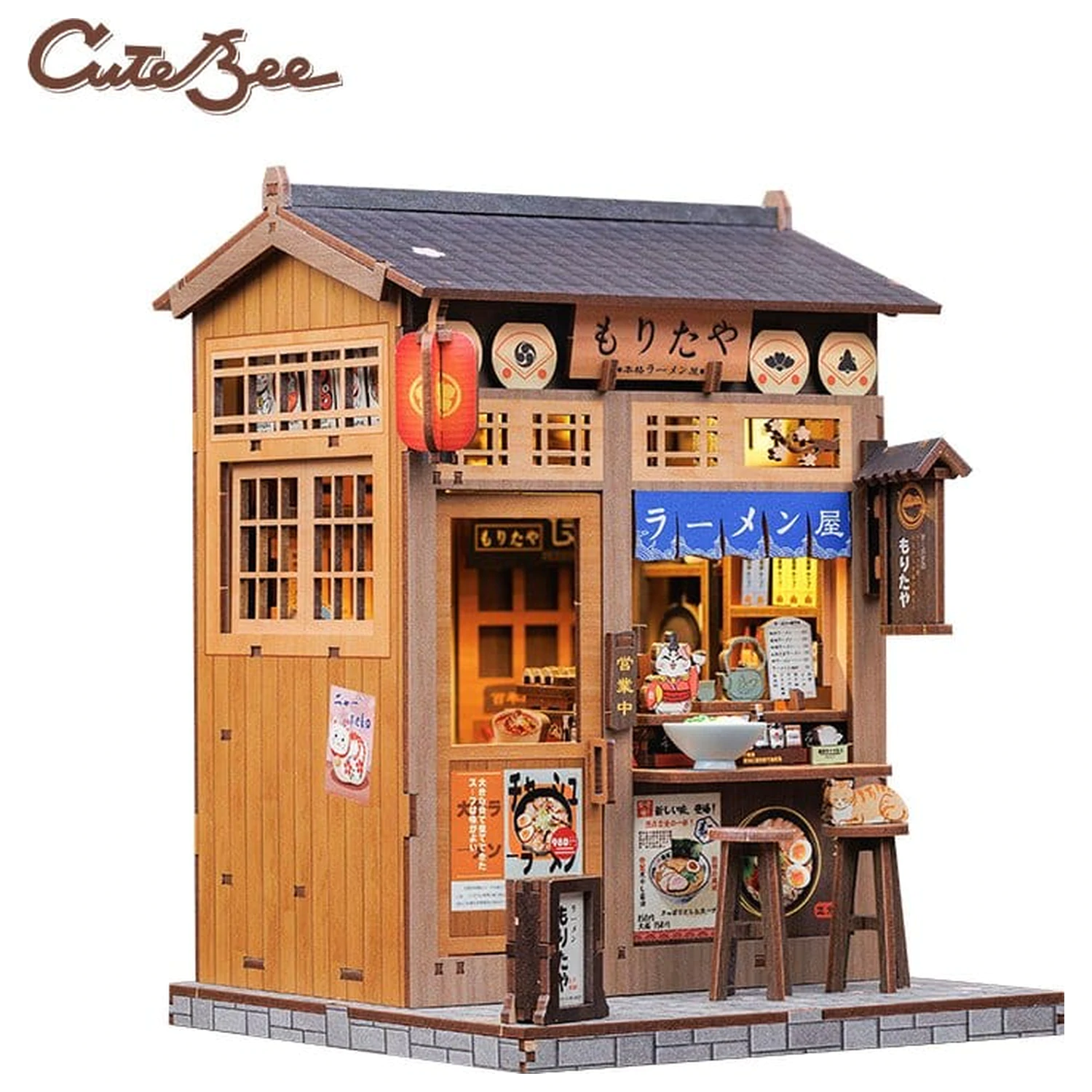 Set model Casa Miniatura Morita-Ya 21 x 16 cm poza produsului