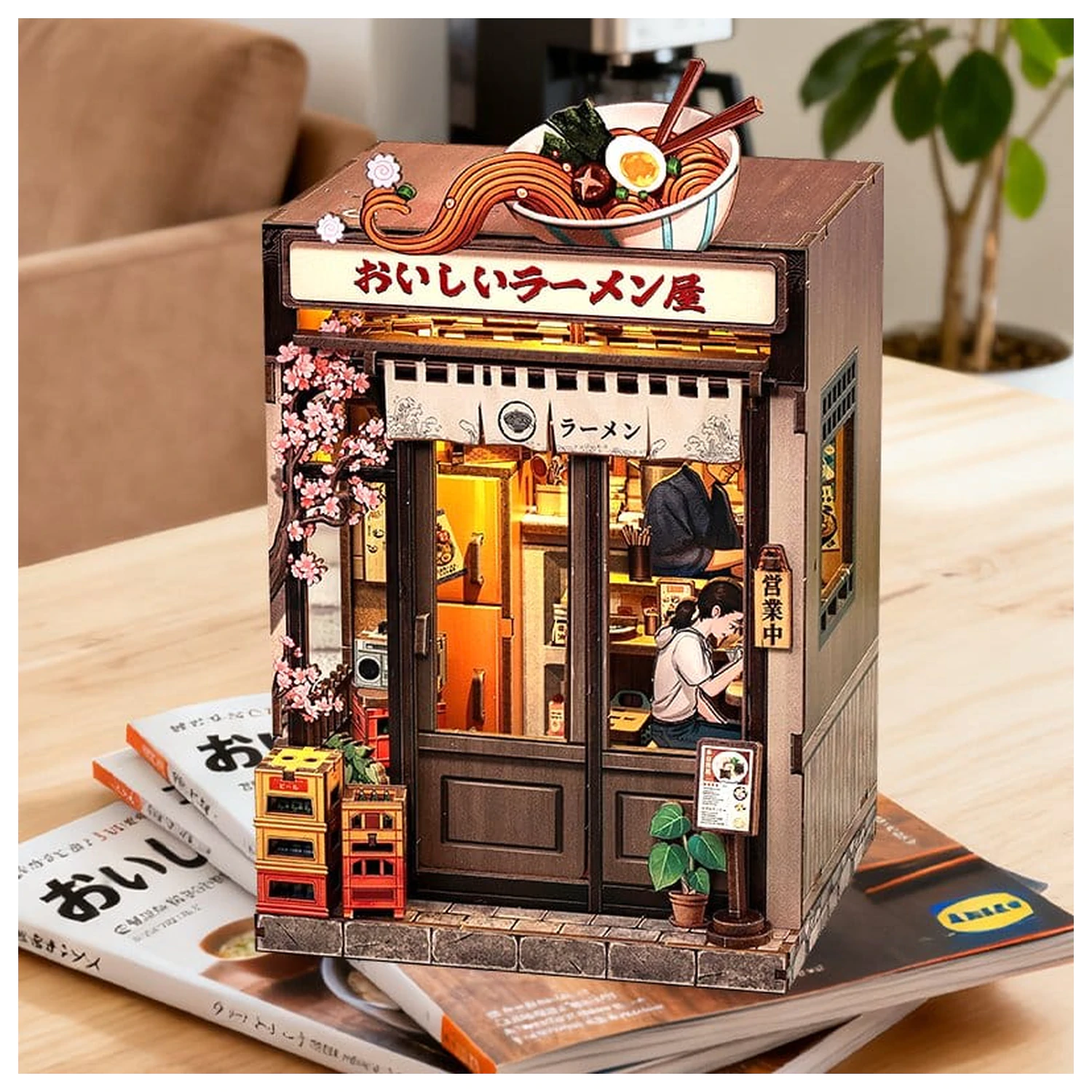 Kit Model Casa Miniatura Oishii Kyoto 22 x 13 cm poza produsului