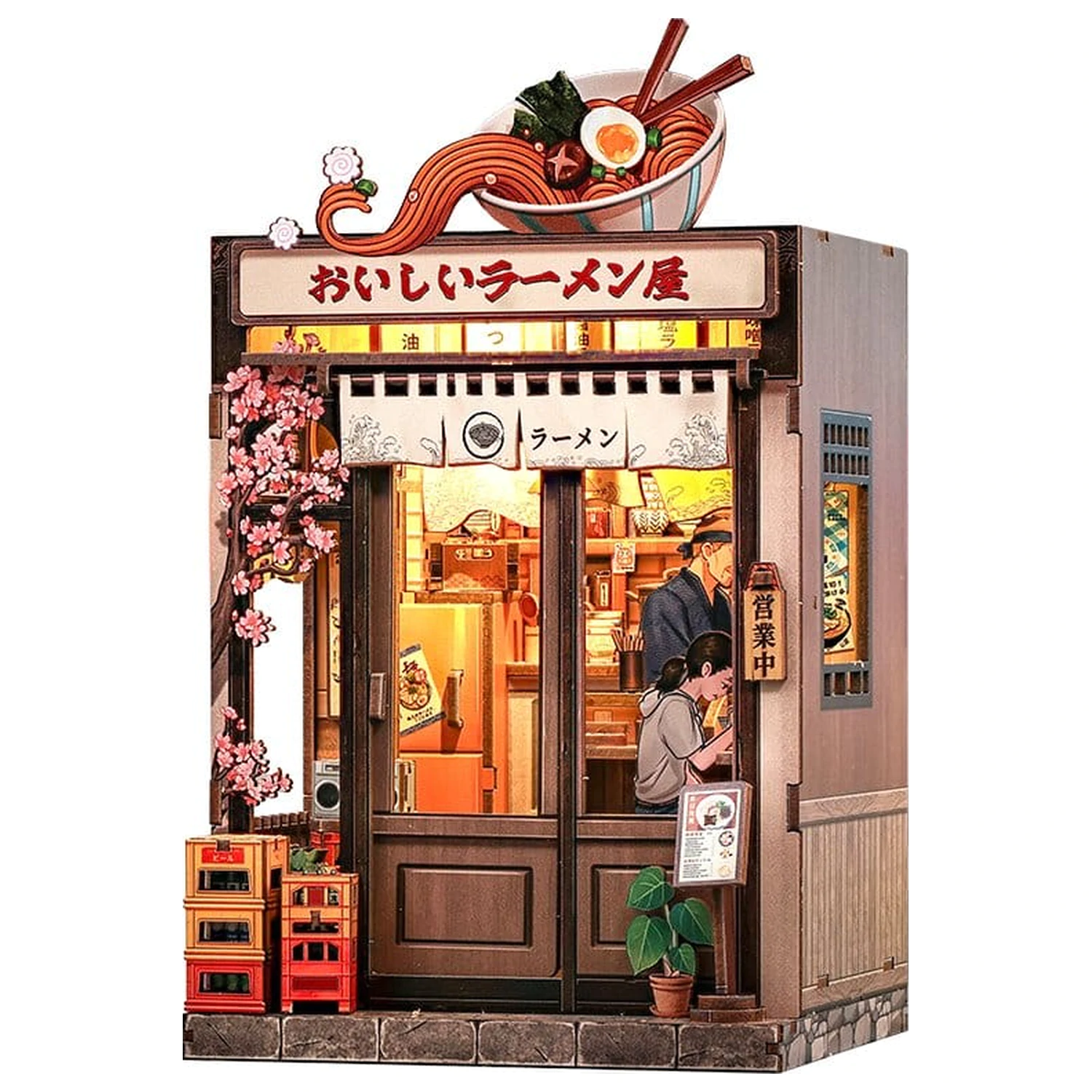 Kit Model Casa Miniatura Oishii Kyoto 22 x 13 cm poza produsului