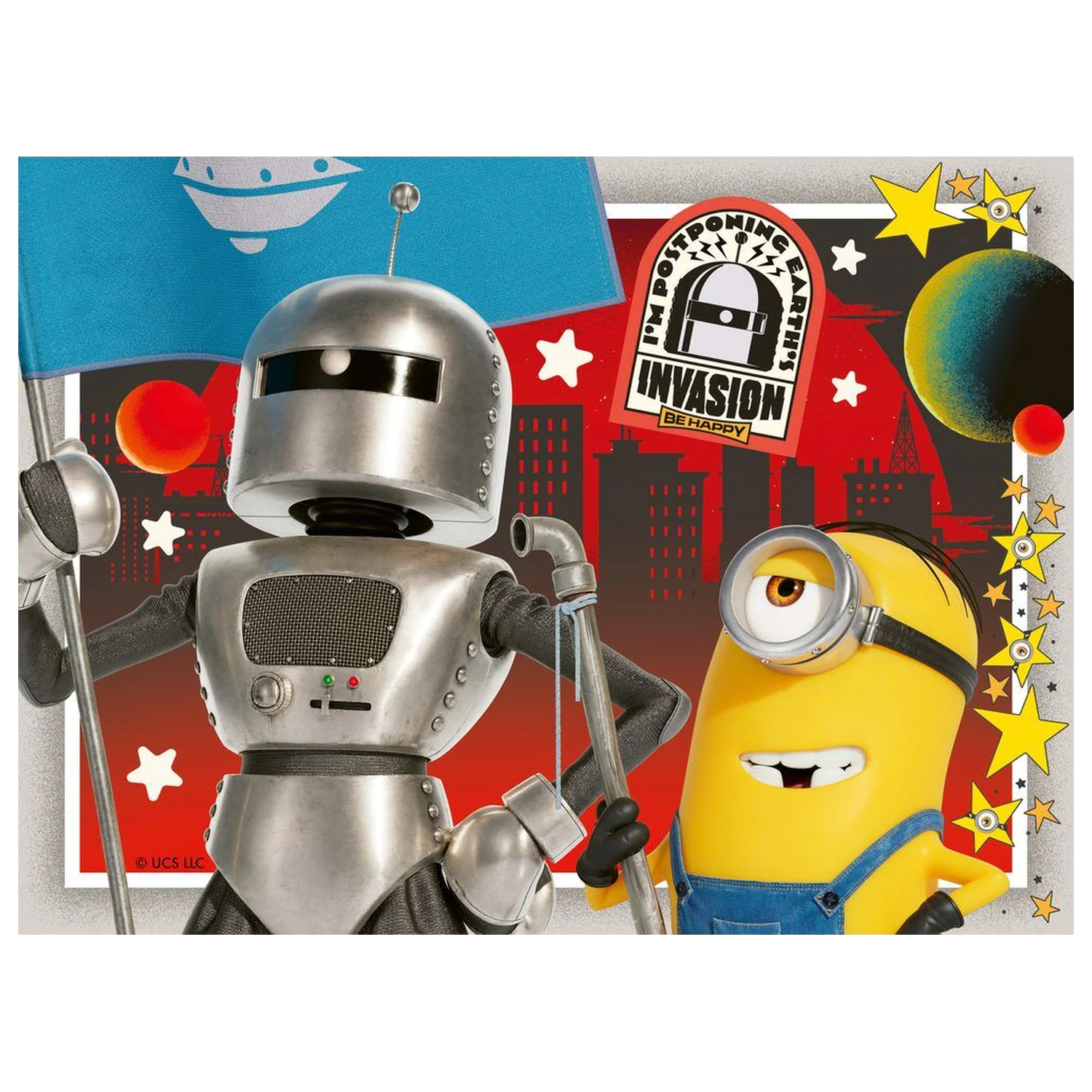 Minions 3 puzzle 12-16-20-24 piese poza produsului